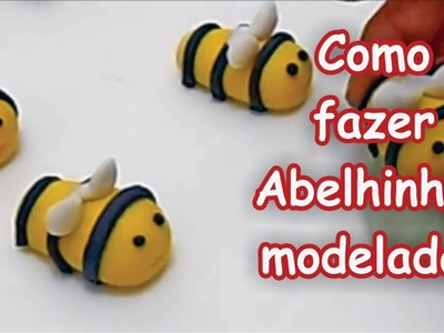 Como modelar docinhos abelhinhas