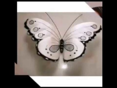 Idéias de decoração com borboletas de GARRAFAS PETS ♡