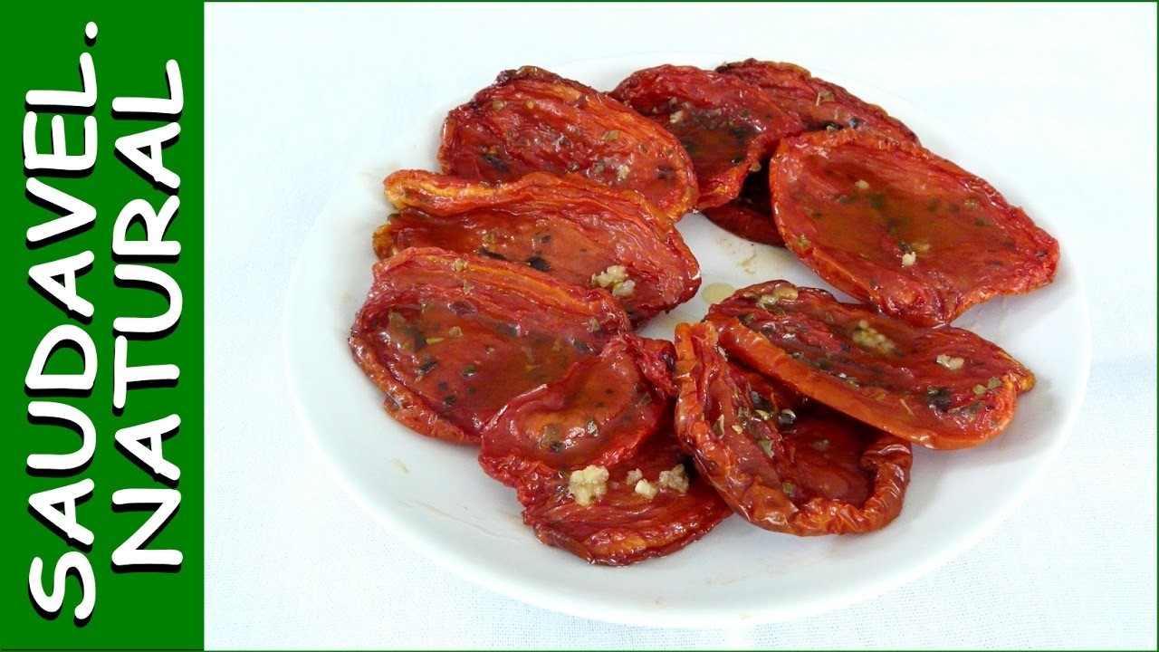 Tomate seco fácil feito em Estufa caseira. desidratadora. forno solar