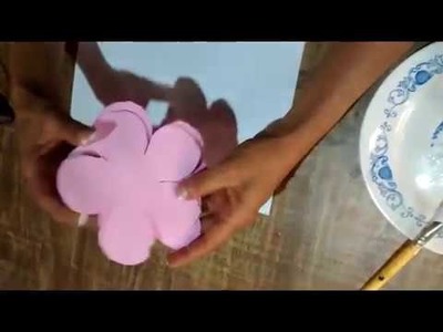 Como fazemos rosa conjugada sem frisador mini vlog preparativos  15 anos Cibelly