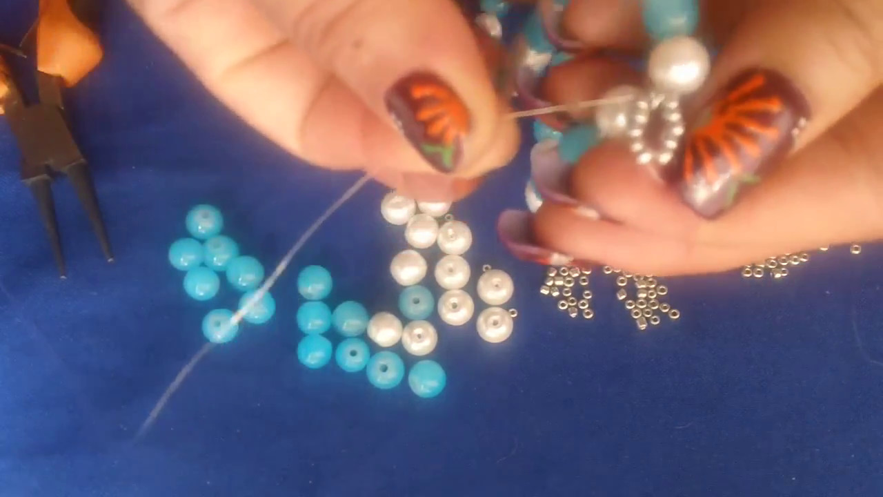 Pulserade perlas de cristal