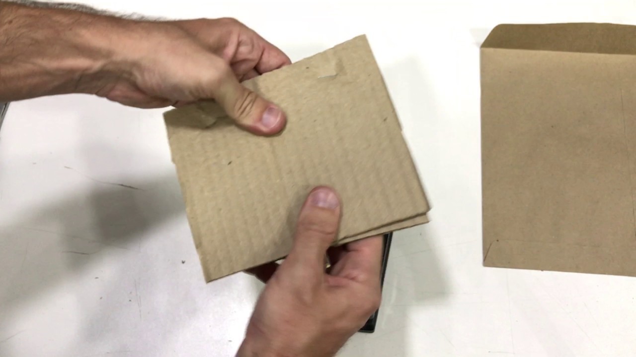 Como enviar um objeto em um envelope como carta registrada