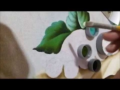 DIY - Painting Leaves - Pintando Folha