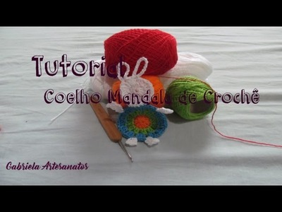 Passo a Passo: Coelhinho Mandala de Crochê para Aplique