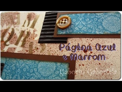 SpA4 - Página Azul e Marrom