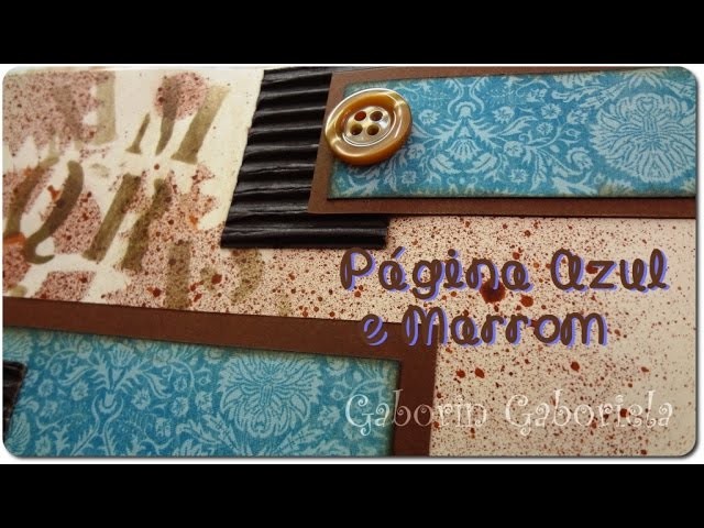 SpA4 - Página Azul e Marrom