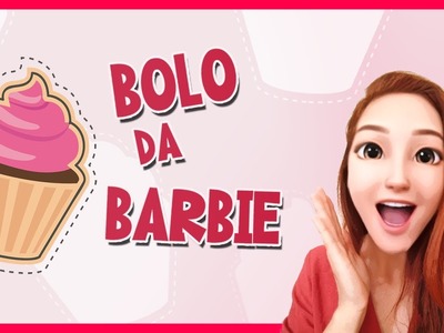COMO FAZER BOLO PARA BONECAS - Barbie, Monster High e outras