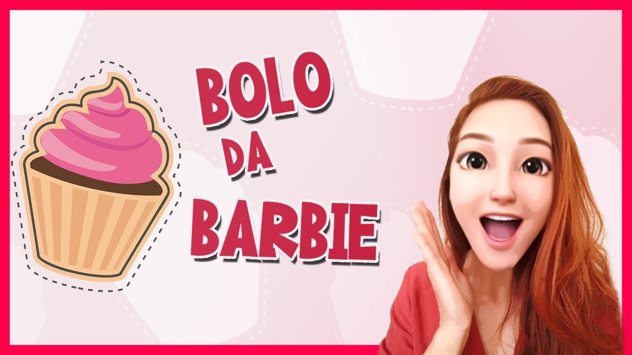 COMO FAZER BOLO PARA BONECAS - Barbie, Monster High e outras
