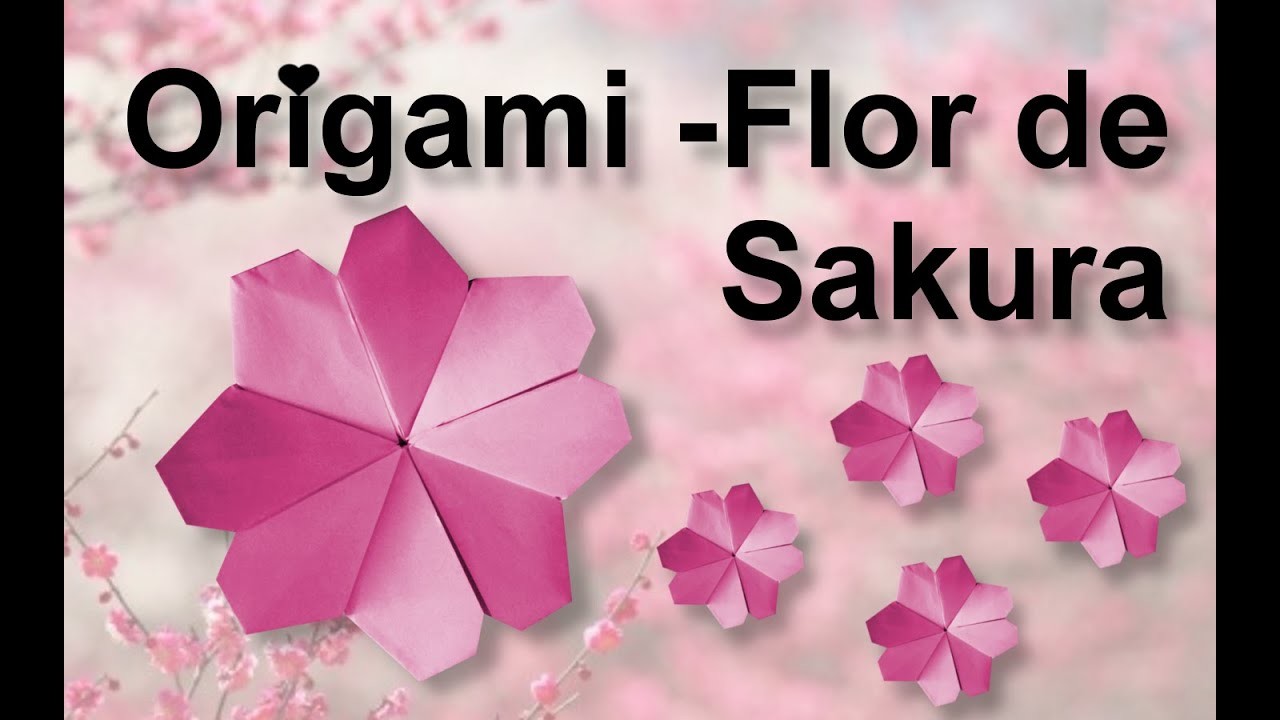 Como fazer Flor de Sakura.