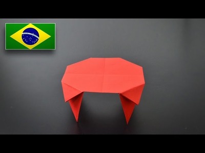 Origami: Mesa - Instruções em Português BR