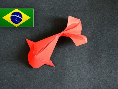 Origami: Peixe ( Riccardo Foschi ) - Instruções em português PT BR