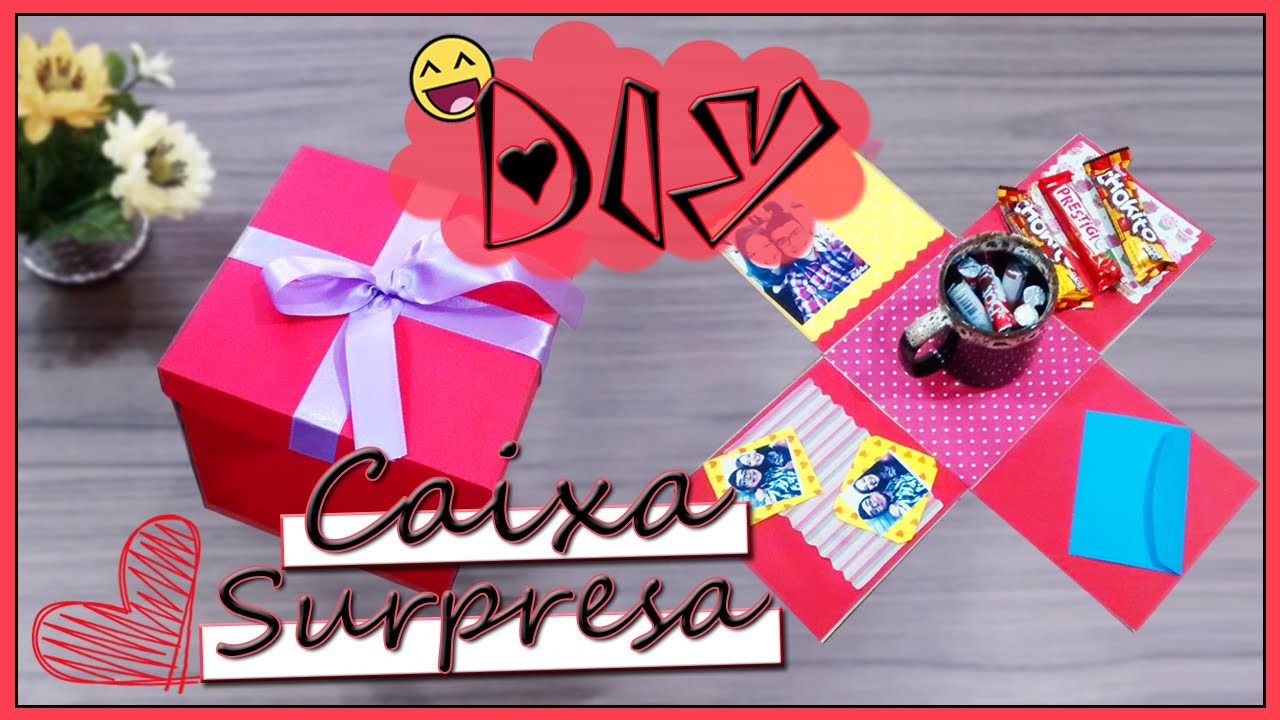 DIY: Caixa Surpresa - Presente Criativo para o Dia dos Namorados #4
