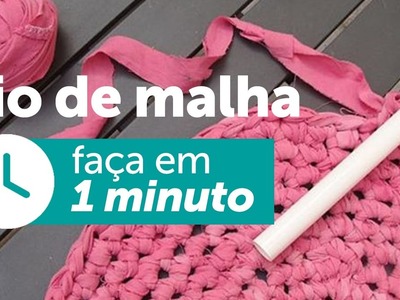 #papminuto - Fio de malha