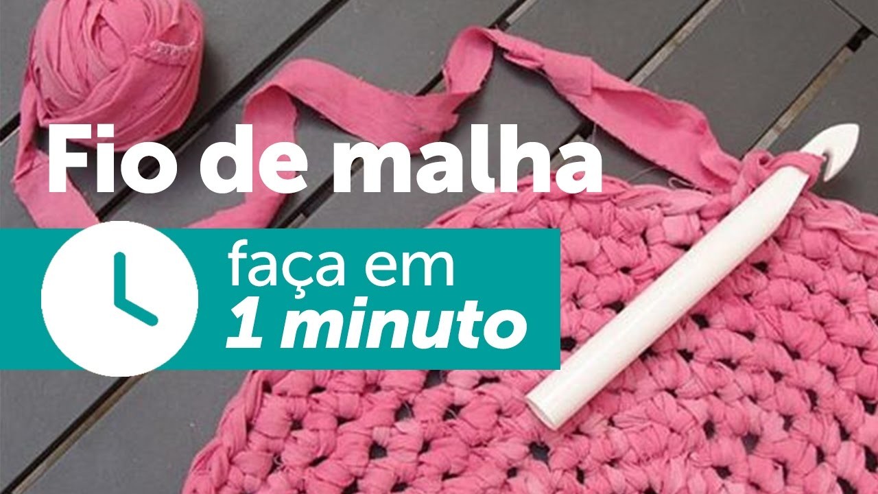 #papminuto - Fio de malha