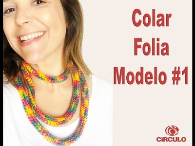 Colar Folia modelo 1