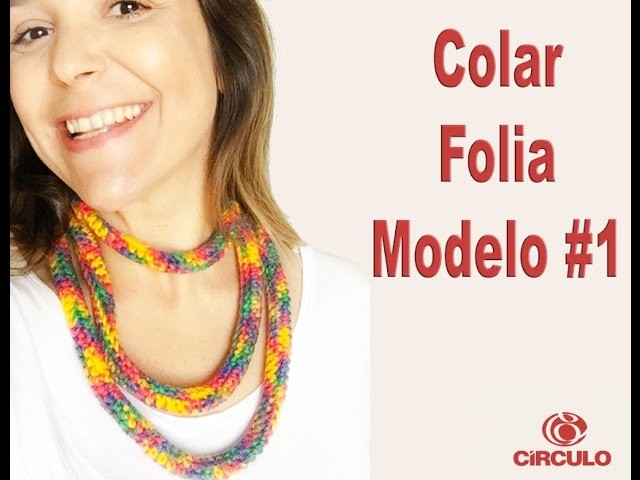 Colar Folia modelo 1