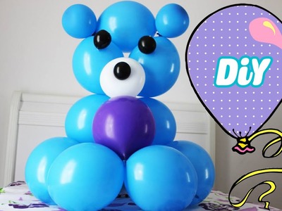 Como Fazer URSO de balão ???? bear balloon