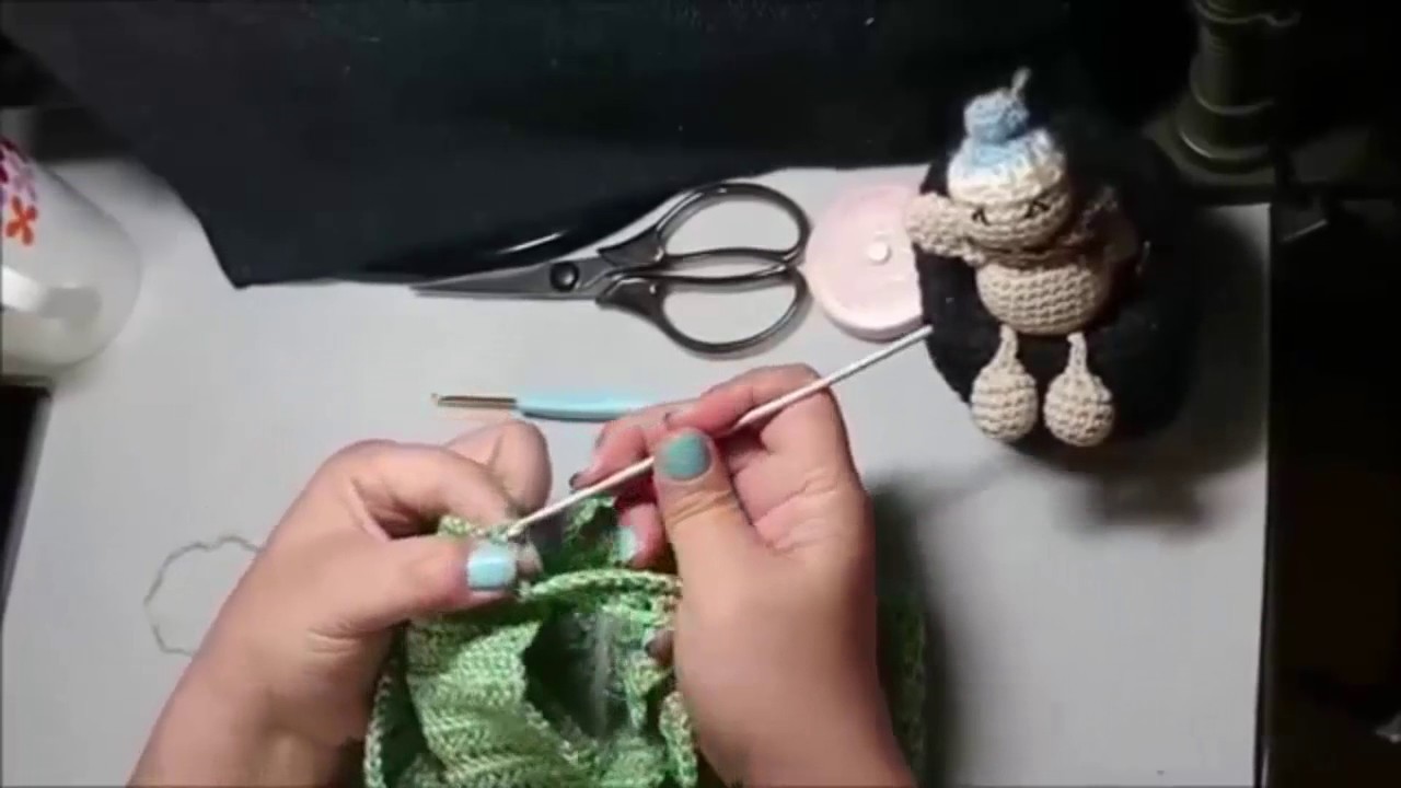 DIY CROCHET BABY DRESS VESTIDO INFANTIL EM CROCHE MUITO FACIL