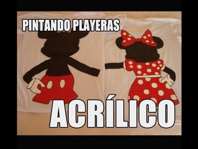 Pintando playeras (Pintura Acrílica)