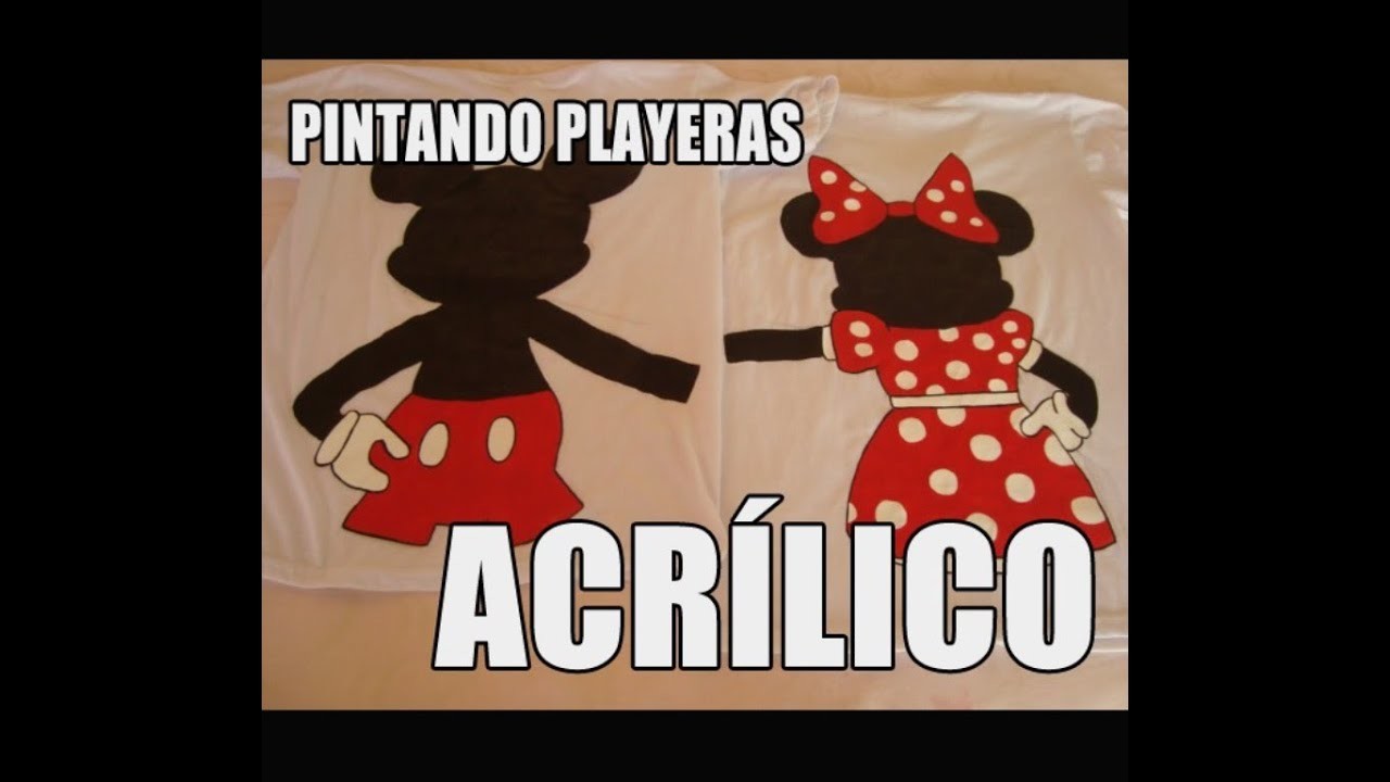 Pintando playeras (Pintura Acrílica)
