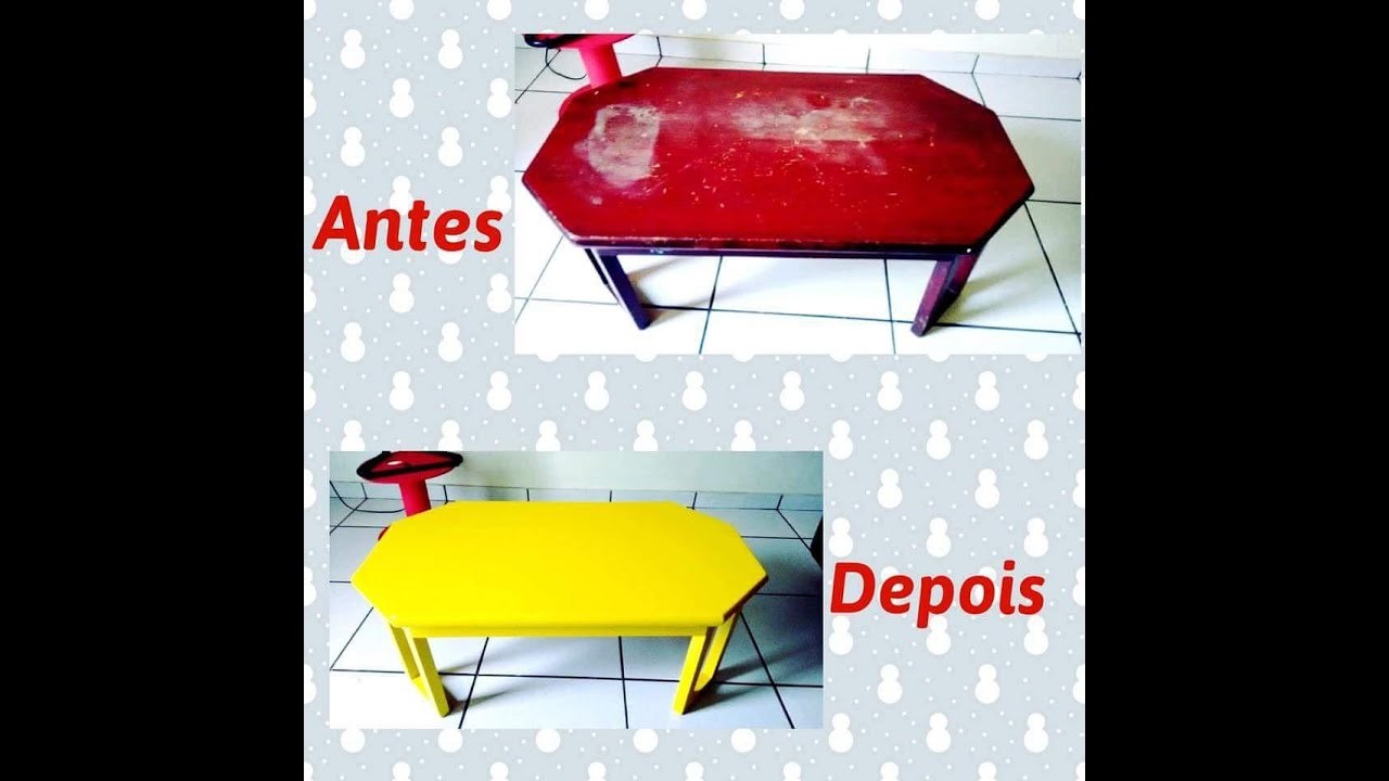 Restaurando minha mesa da sala