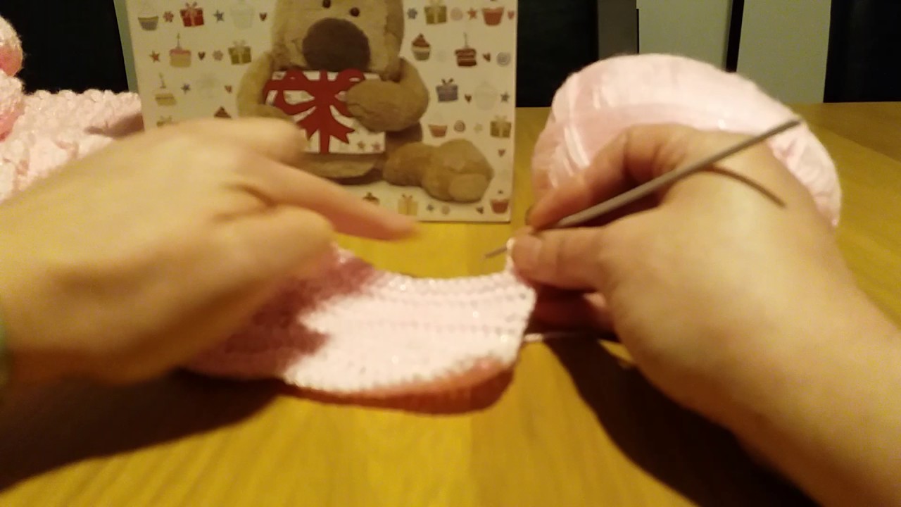 Touca rosa para bebe 0.3 meses em croche.com Maria helena