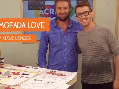 Almofada Love com Ataíde Depizzol | Vitrine do Artesanato na TV - Rede Família