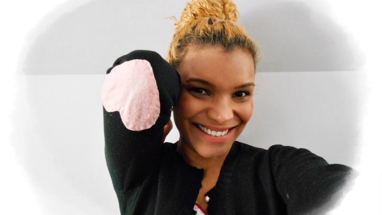 DIY-  Blusa de frio com cotoveleira