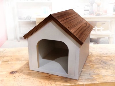 #DIY Como fazer Casinha de cachorro de MDF - (How to make Dog House with MDF)