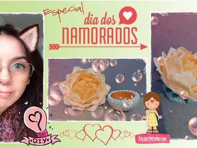 DIY - Porta Aliança - Projeto dia dos Namorados (Biscuit)