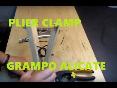 How To Make Wooden Clamp | GRAMPO ALICATE de madeira
