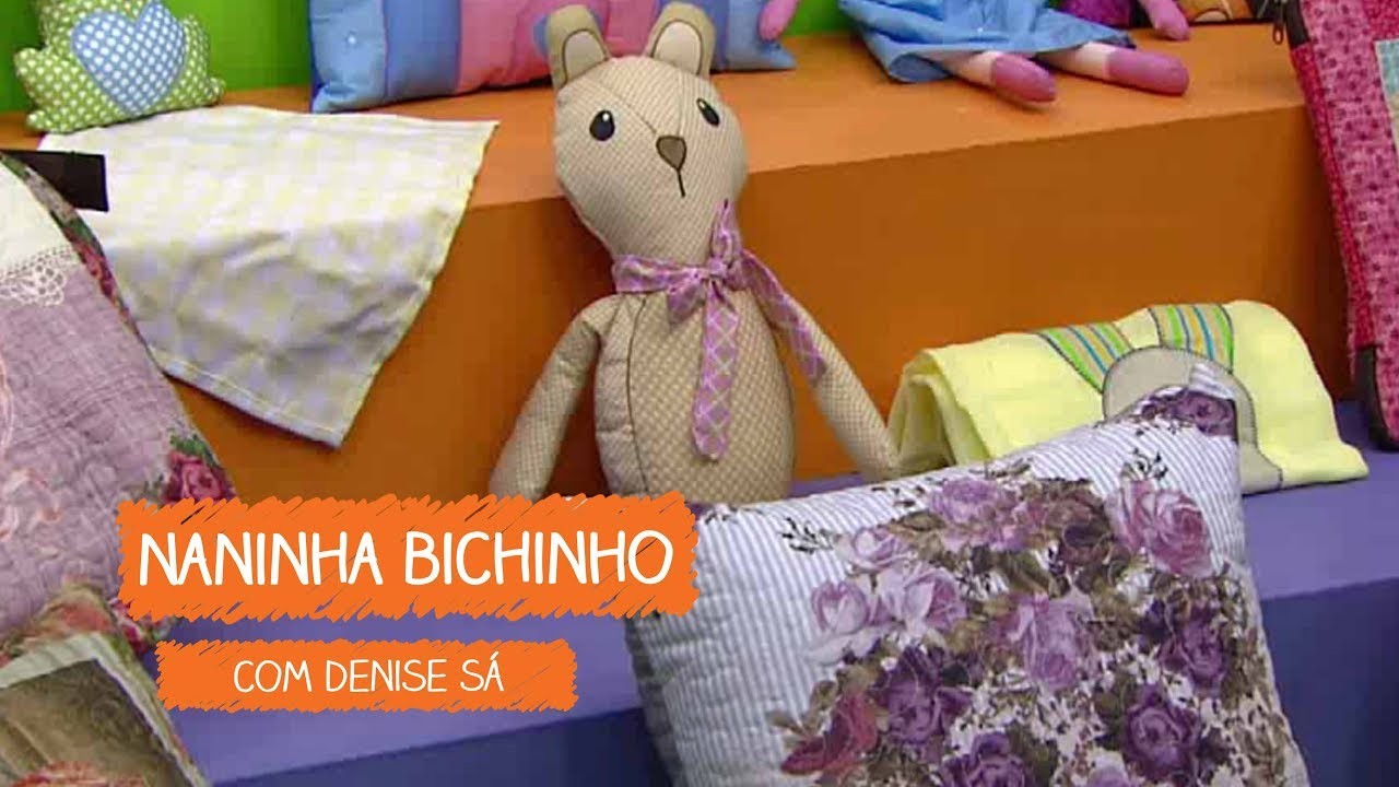 Naninha Bixinho com Denise Sá | Vitrine do Artesanato na TV - TV Gazeta