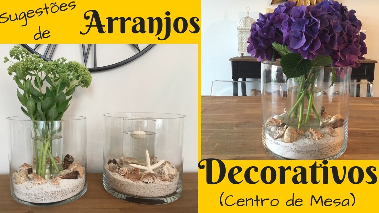 Arranjos decorativos- centro de mesa | Katherinne Ribeiro
