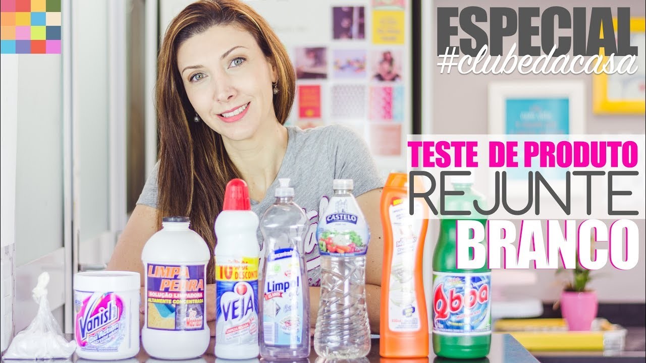ESPECIAL #clubedacasa ???? Rejunte branco. Qual o melhor produto?