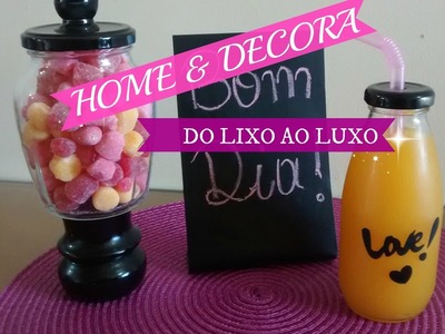 HOME & DECORA: DO LIXO AO LUXO IDÉIAS PARA COZINHA |Carla Oliveira