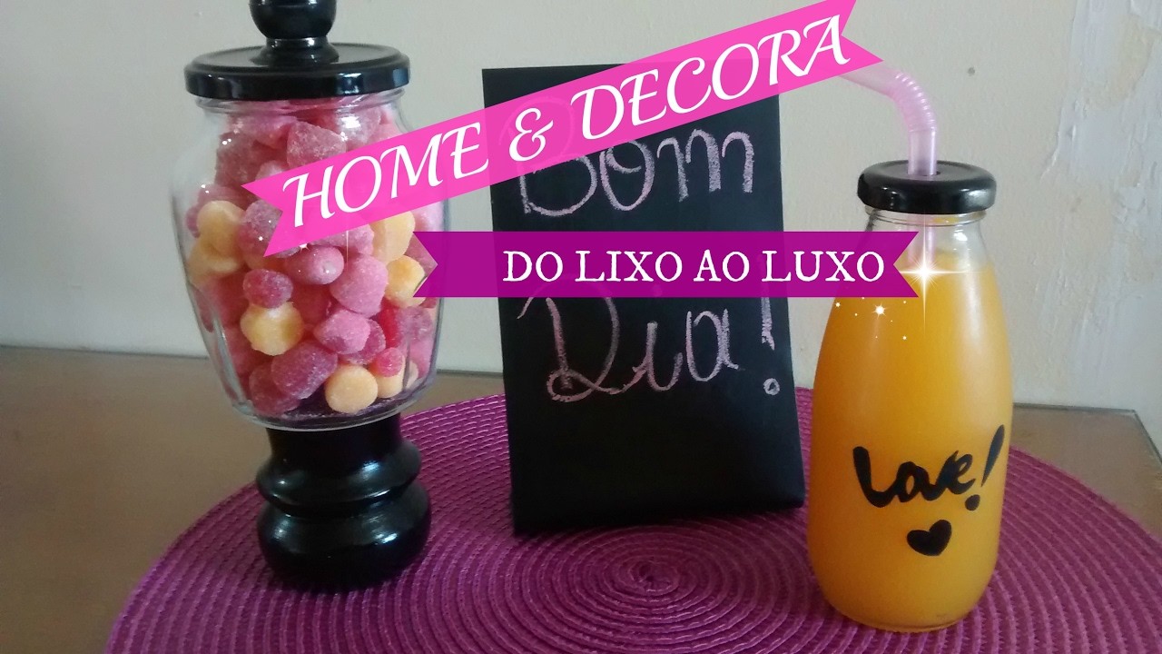 HOME & DECORA: DO LIXO AO LUXO IDÉIAS PARA COZINHA |Carla Oliveira