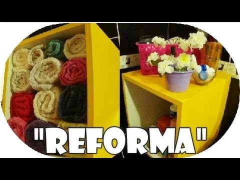 ❤MINI REFORMA DO BANHEIRO SEM GASTAR NADA