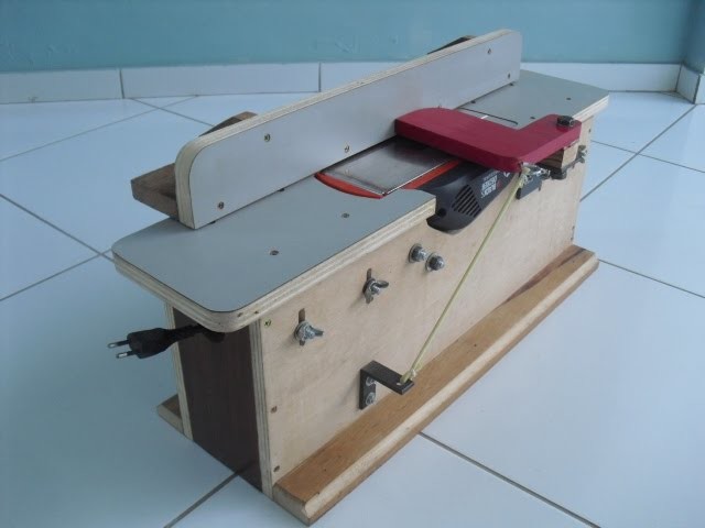 Bancada para Plaina Invertida (Bench Top Jointer)