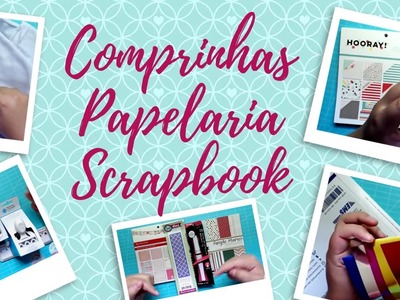 Comprinhas do Final do ano Papelaria- Scrapbook by Tamy