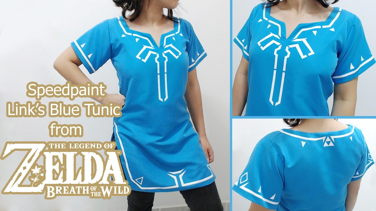[COSPLAY SPEEDPAINT] Link's Champion's Tunic Cosplay from Breath of the Wilds