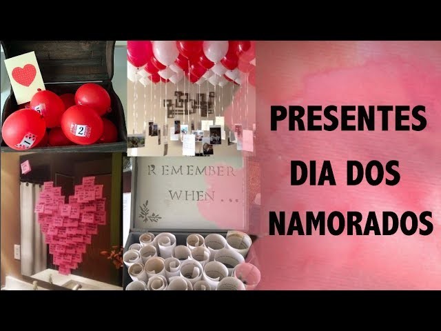 DIA DOS NAMORADOS: 15 PRESENTES CRIATIVOS