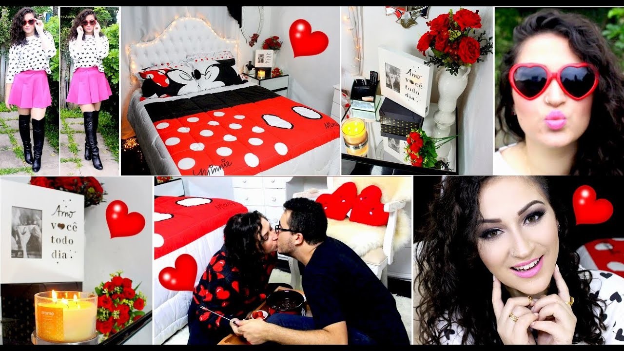 Dia dos Namorados: Ideias para fazer em casa, Receitinhas, Make e Look! ♥