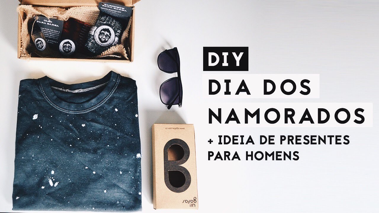 DIY - Presente de Dia dos Namorados: Kit Barba, Camiseta e Óculos UiGafas!