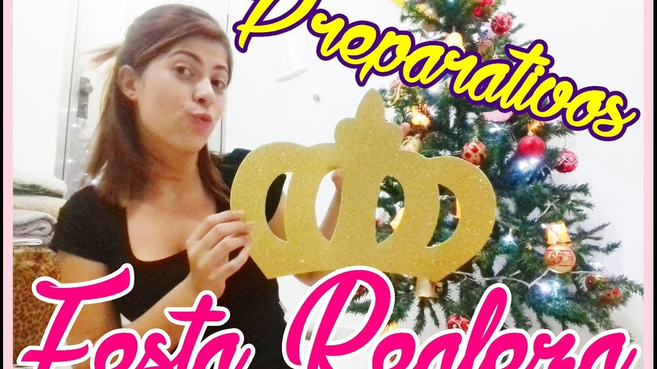 Faça você mesmo a sua festa | Preparativos festa realeza + Dicas baratas - Gabi Alves