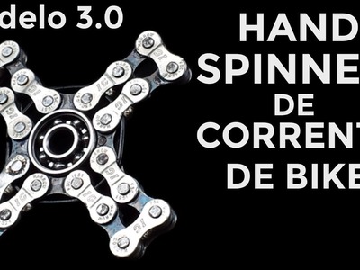 HAND SPINNER FEITO COM CORRENTE DE BIKE 3.0 - HAND SPINNER CASEIRO FEITO DE CORRENTE DE BICICLETA