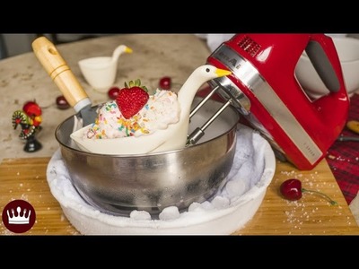 MÁQUINA DE SORVETE CASEIRA - Como fazer sorvete com gelo seco! | Cozinha do Bom Gosto | Gabi Rossi