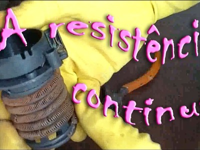 Chuveiro FAME - consertar | refazer a resistência - DIY