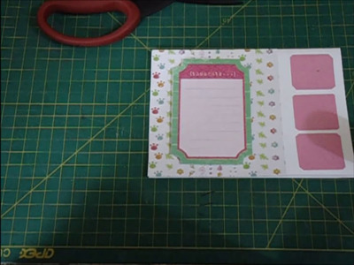 Como fazer um cartão de scrapbook