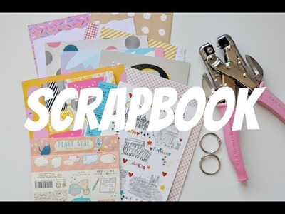 Como fazer um scrapbook -#scrapbookingsemfrescura