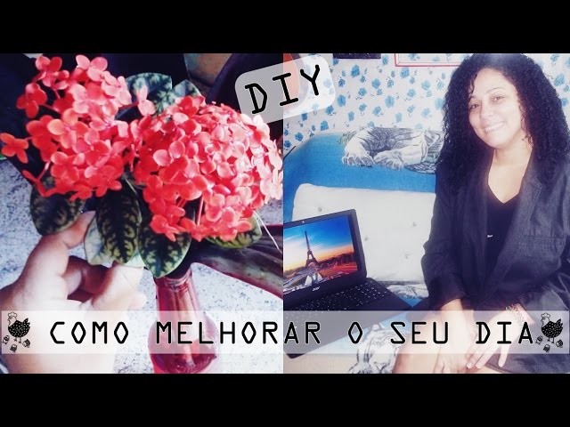 Como fazer vaso de flores-Barato-DIY-Faça você mesmo-Renata de Oliveira